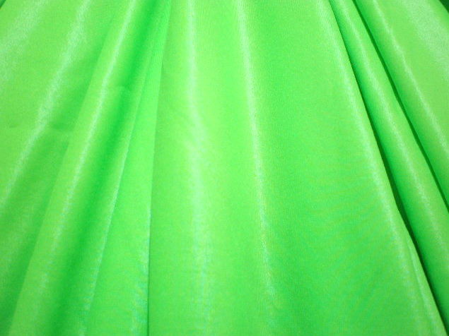 7. Neon Lime Wet look Spandex